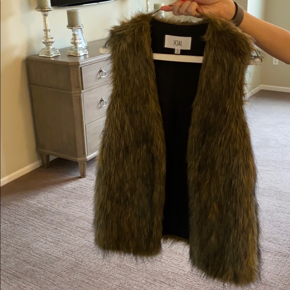Jack by BB Dakota Faux Fur Vest